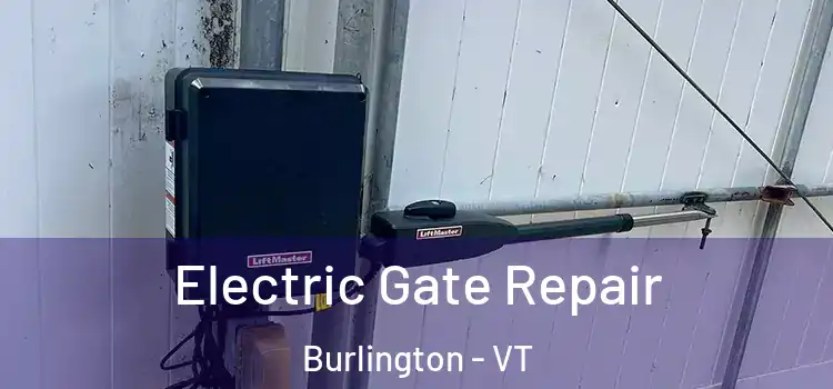  Electric Gate Repair Burlington - VT