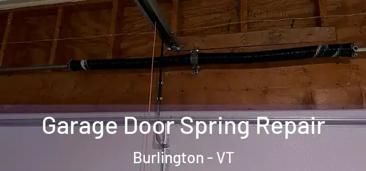  Garage Door Spring Repair Burlington - VT